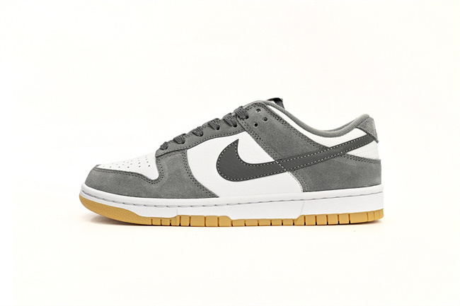 Men's Dunk Low Grey/White Shoes 0433 Men's Dunk Low Grey/White Shoes 0433